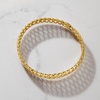 image:imageRossSimons Italian 10kt Yellow Gold Mesh Bangle Braceletno gemstone