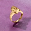 image:imageRossSimons Italian 14kt Yellow Gold Bypass Ring Size 6