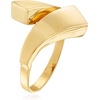 image:imageRossSimons Italian 14kt Yellow Gold Bypass Ring Size 6