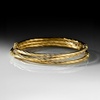 image:imageRossSimons Italian 14kt Yellow Gold Jewelry Set 3 Twisted Bangle Braceletsno gemstone