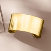 image:imageRossSimons Italian 14kt Yellow Gold Wide Cuff Braceletno gemstone