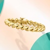 image:imageRossSimons Italian 18kt Gold Over Sterling Silver San Marco Braceletno gemstone