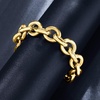 image:imageRossSimons Italian 18kt Yellow Gold CableChain Braceletno gemstone