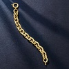 image:imageRossSimons Italian 18kt Yellow Gold CableChain Braceletno gemstone