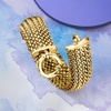 image:imageRossSimons Italian 22kt Gold Over Sterling Silver Riso Braceletno gemstone