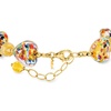 image:imageRossSimons Italian Multicolored Murano Glass HeartShaped Bead Bracelet With 18kt Gold Over Sterling 7 inches