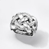 image:imageRossSimons Italian Sterling Roped RingNo Gemstone