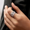 image:imageRossSimons Italian Sterling Roped RingNo Gemstone