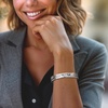 image:imageRossSimons Italian Sterling Silver Jewelry Set 3 Hammered Bangle Braceletsno gemstone