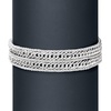 image:imageRossSimons Italian Sterling Silver PopcornChain and CurbLink Braceletno gemstone