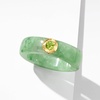 image:imageRossSimons Jade and 30 Carat Peridot Ring With 14kt Yellow GoldJade