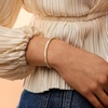 image:imageRossSimons MotherOfPearl Bangle Bracelet in 18kt Gold Over Sterlingmother of pearl
