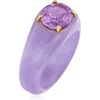 image:imageRossSimons Opaque Stone in Gemstone Ring in 14kt Yellow GoldAmethyst