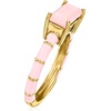 image:imageRossSimons Pink Opal and Pink Enamel Ring in 18kt Gold Over SterlingOpal