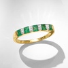 image:imageRossSimons Precious Gemstone Ring in 18kt Gold Over SterlingEmerald