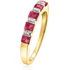 image:imageRossSimons Precious Gemstone Ring in 18kt Gold Over SterlingRuby
