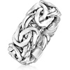 image:imageRossSimons Sterling Large Byzantine RingNo Gemstone