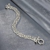 image:imageRossSimons Sterling Silver Byzantine Bracelet With Black OnyxOnyx