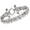 image:imageRossSimons Sterling Silver Byzantine Bracelet With Black OnyxOnyx