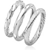 image:imageRossSimons Sterling Silver Jewelry Set 3 Polished RingsNo Gemstone