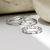 image:imageRossSimons Sterling Silver Jewelry Set 3 Polished RingsNo Gemstone