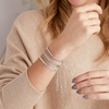 image:imageRossSimons Sterling Silver Jewelry Set MultiLink Bolo Bracelets