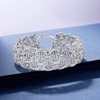 image:imageRossSimons Sterling Silver MultiCircle Link Braceletno gemstone