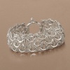 image:imageRossSimons Sterling Silver MultiCircle Link Braceletno gemstone