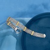 image:imageRossSimons TwoTone Sterling Silver WheatLink Braceletno gemstone