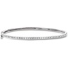 image:imageRossSimons 050 ct tw Diamond Bangle Bracelet in Sterling SilverDiamond