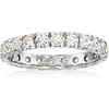 image:imageRossSimons 110 ct tw Moissanite Eternity Band in Sterling SilverMoissanite