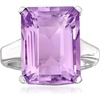 image:imageRossSimons 1100 Carat Amethyst Ring in Sterling SilverAmethyst
