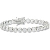 image:imageRossSimons 1350 ct tw CZ Tennis Bracelet in Sterling SilverCubic Zirconia