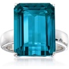 image:imageRossSimons 1400 Carat London Blue Topaz Ring in Sterling SilverTopaz