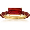 image:imageRossSimons 170 Carat Garnet and Red Enamel Ring in 18kt Gold Over SterlingGarnet