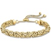 image:imageRossSimons 18kt Gold Over Sterling Silver Byzantine Bolo Bracelet