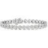 image:imageRossSimons 300 ct tw BezelSet Diamond Tennis Bracelet in Sterling SilverDiamond
