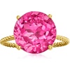image:imageRossSimons Gemstone Twist Rope Ring in 14kt Yellow GoldTopaz