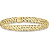 image:imageRossSimons Italian 10kt Yellow Gold Mesh Bangle Braceletno gemstone