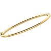 image:imageRossSimons Italian 10kt Yellow Gold Polished Bangle Braceletno gemstone