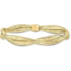 image:imageRossSimons Italian 14kt Yellow Gold DoubleMesh Bangle Braceletno gemstone