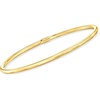 image:imageRossSimons Italian 14kt Yellow Gold Polished Bangle Braceletno gemstone