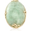 image:imageRossSimons Jade Ring in 18kt Gold Over Sterling
