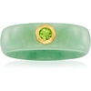 image:imageRossSimons Jade and 30 Carat Peridot Ring With 14kt Yellow GoldJade