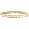 image:imageRossSimons MotherOfPearl Bangle Bracelet in 18kt Gold Over Sterlingmother of pearl