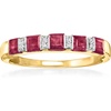 image:imageRossSimons Precious Gemstone Ring in 18kt Gold Over SterlingRuby