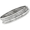 image:imageRossSimons Sterling Silver Jewelry Set 5 Bangle Braceletsno gemstone