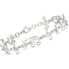 image:imageRossSimons Sterling Silver Musical Note Bracelet