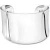 image:imageRossSimons Sterling Silver Wide Polished Cuff Braceletno gemstone