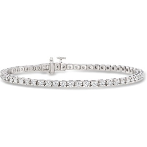 image:imageRossSimons 300 ct tw Diamond Tennis Bracelet in Sterling SilverDiamond